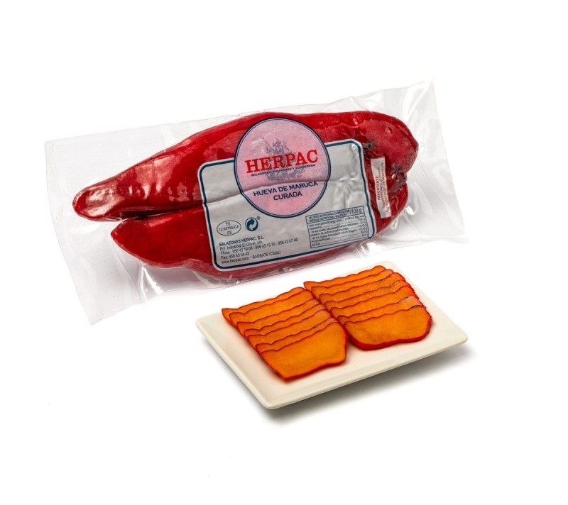 Hueva de Maruca Curada Pieza de 250g Herpac