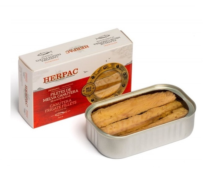 Filetes de Melva Canutera en Aceite de Oliva Herpac