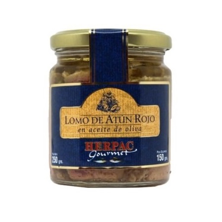 Lomo de Atún Rojo en Aceite de Oliva Herpac